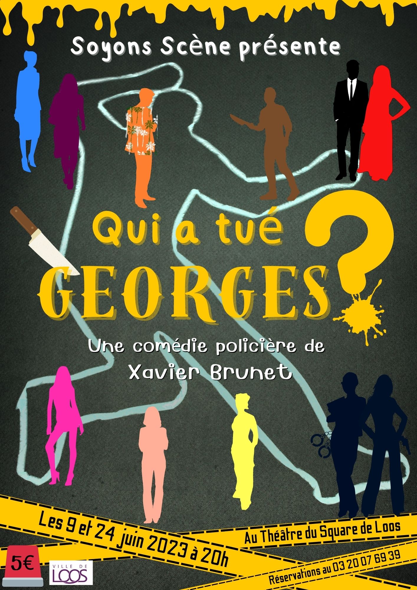 Affiche Qui a tué Georges
